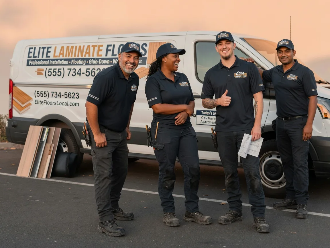 Laminate flooring installation company in Grove City, OH